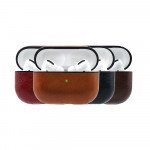 Wholesale Airpod Pro PU Leather Cover Skin for Airpod Pro Charging Case (Brown)